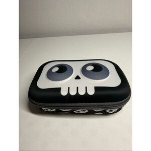 ZIPIT Skull Soft Pencil Pouch Case, Storage Case for Kids, School